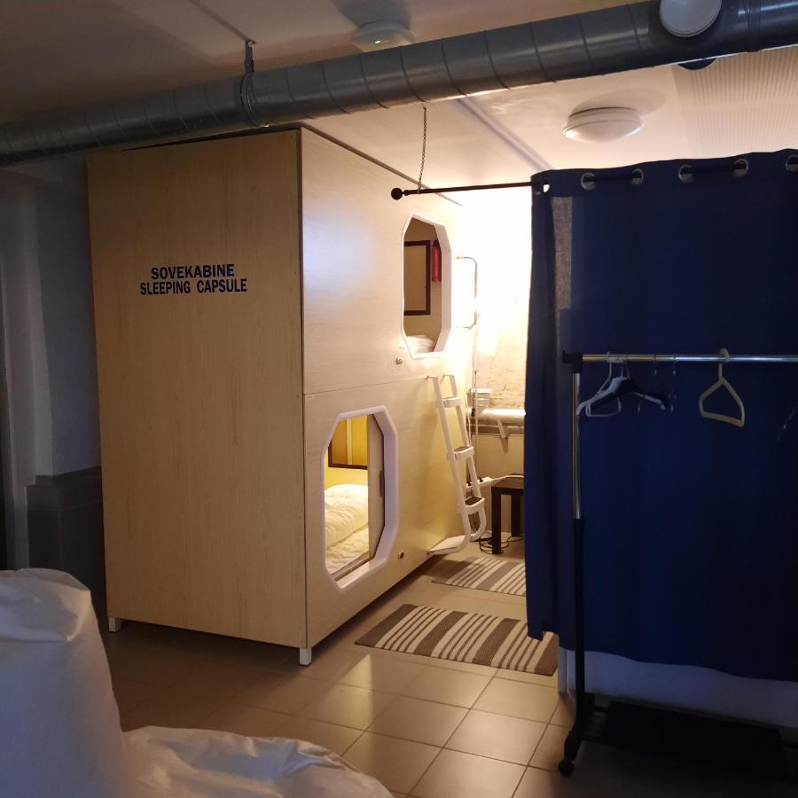 Sleeping Capsule In A Shared Room オーデンセ エクステリア 写真